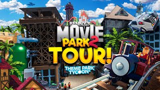 I Finished BENNYS MOVIE PARK 2  Full Park Tour [upl. by Sral209]