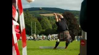 Pitlochry Highland Games  Hammer Throw [upl. by Casia]