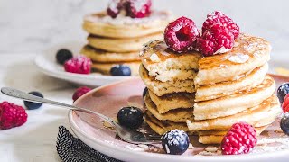 Gluten Free Pancakes Recipe The Fluffiest [upl. by Anerual]