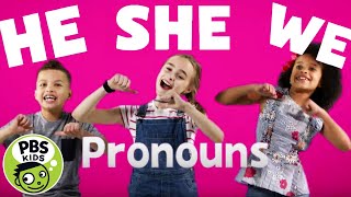 🎶MUSIC  Pronouns  PBS KIDS [upl. by Ealasaid]