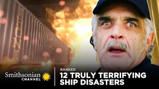 12 Terrifying Ship Disasters 🚢🔥 Smithsonian Channel [upl. by Enilecram]