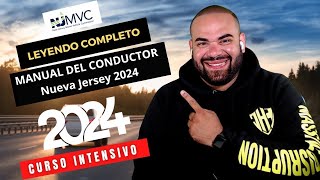 MANUAL DEL CONDUCTOR DE NUEVA JERSEY 2024 COMPLETO [upl. by Slavin401]