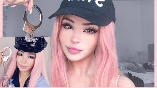 BELLE DELPHINE egirl makeup tutorial IN DEPTH [upl. by Aicnarf]