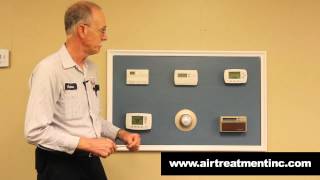 Self help tips Changing Thermostat Batteries [upl. by Anaihsat]