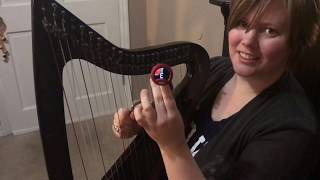 How To Tune A Celtic Harp For Beginners [upl. by Htebzile]