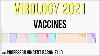 Virology Lectures 2021 19  Vaccines [upl. by Thilde]