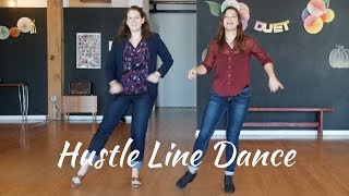 Line Dance 101 Hustle [upl. by Alinoel942]