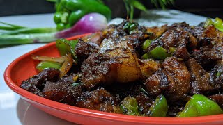 How to make Pork Chilli Restaurant Style  Spicy Pork Chilli Recipe Stir Fry Chilli Pork Recipe [upl. by Frazier]