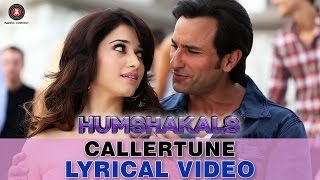 Caller Tune  Humshakals Lyrical HD Video song ft Saif Tamannaah Bipasha Riteish [upl. by Timus995]