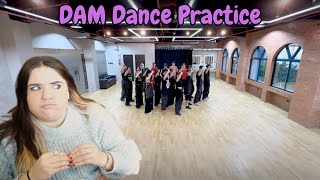 SB19 DAM Dance Practice Reaction [upl. by Yadrahs]