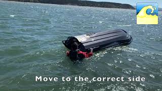 How to right a jet ski PWC capsize [upl. by Uriah]