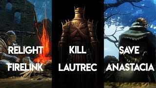 How To Revive The FirekeeperHow To Kill Lautrec How to Relight Firelink  Dark Souls Remastered [upl. by Hammond338]