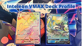 POKEMON  INTELEON VMAX DECK PROFILE [upl. by Ymia]