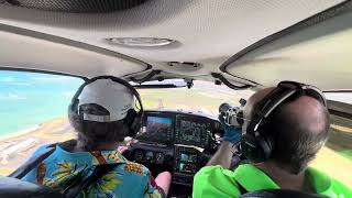 Landing Maui Kahului PHOG airport in the SR22 [upl. by Delahk]