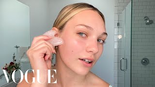 Maddie Zieglers Guide to Colorful Eye Makeup  Beauty Secrets  Vogue [upl. by Waldman]