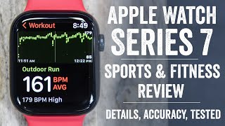 Apple Watch Series 7 Sports amp Fitness Review [upl. by Eiramanel]