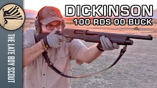 00 Punishment Dickinson Commando 12 ga 100 rds Buckshot [upl. by Leiad]