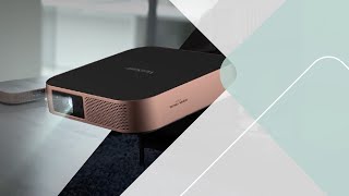 ViewSonic M2  Full HD 1080p Smart Portable LED Projector with Harman Kardon Speakers [upl. by Acireit]