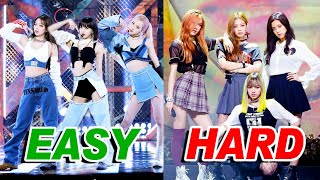 EASY to HARDEST BLACKPINK DANCES  2020 [upl. by Lalaj]