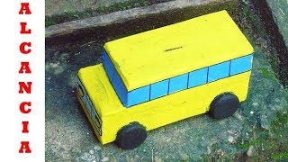 Como Hacer un Carro de Carton  How to make a cardboard cart [upl. by Von385]