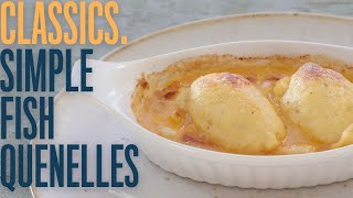 Easiest way to make bistrot style fish quenelles with a sauce to die for [upl. by Domela16]