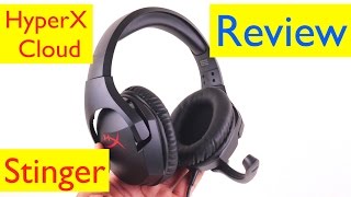 HyperX Cloud Stinger Gaming Headset Review and Mic Test [upl. by Ttiwed156]