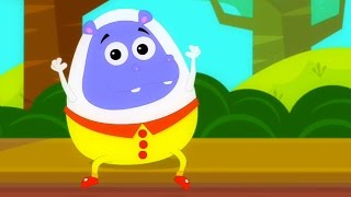 Humpty Dumpty Sat On A Wall  Nursery Rhymes  Kids Songs [upl. by Adnohr]