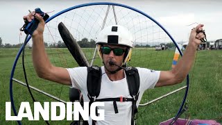 Landing  Top Tips for Paramotoring [upl. by Jarib835]