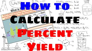 How to Calculate Percent Yield [upl. by Marie-Jeanne]