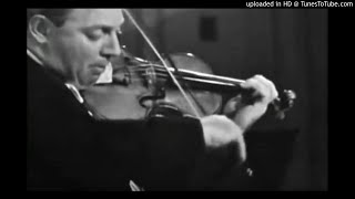 Isaac Stern  Orpheus and Euridyce Melodie by Gluck recorded in 1952 [upl. by Renny]