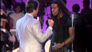 Dick Clark Interviews Eddy Grant American Bandstand 1984 [upl. by Aelyk]