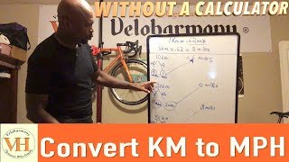 How to easily convert Kilometers to MPH [upl. by Llerol279]