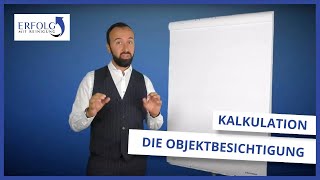 Kalkulation Gebäudereinigung Teil 1 Wichtig bei der Objektbesichtigung [upl. by Olympe]