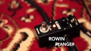 ROWIN FLANGER PEDAL [upl. by Limemann]