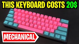 This Keybord only costs 20 Here is WHY Best Budget Gaming Keyboard 2021 [upl. by Hillari]