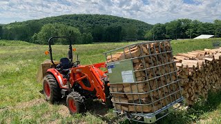 Bulk Firewood Storage At It’s Finest [upl. by Eked]