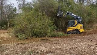 333G John Deere Mulcher [upl. by Attiuqahs]