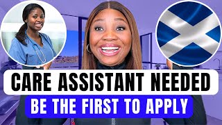 Move To SCOTLAND As A Care Assistant  Massive Sponsorship Available In Scotland [upl. by Reine]