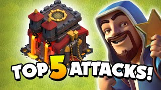 Top 5 BEST TH10 Attack Strategies Clash of Clans [upl. by Akihsat973]