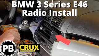 1999  2005 BMW 3 Series E46 Radio Install [upl. by Acirre]