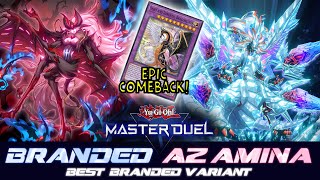 BRANDED AZAMINA  BETTER AND BETTER YuGiOh Master Duel [upl. by Darcia108]