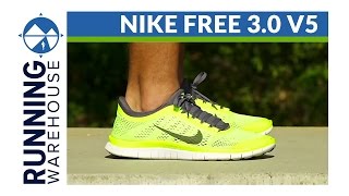 Nike Free 30 v5 Shoe Review [upl. by Sibella]