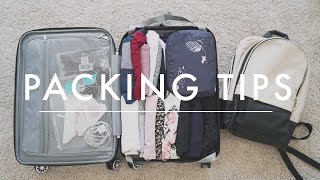 Travel Packing Tips  How to Pack a CarryOn  Packing Checklist Download [upl. by Cad]