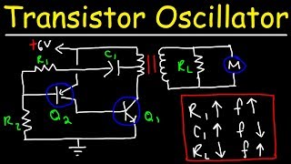 Transistor Oscillator Circuit [upl. by Ynafets]