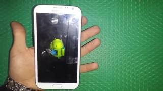 Samsung Galaxy Note 2 GT N7100 Harde Reset [upl. by Docile]