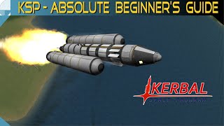 How To Get To Orbit  KSP Beginners Tutorial [upl. by Eirrotal]