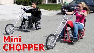 Amazing Mini Chopper Motorcycle 2017 [upl. by Nahgam]