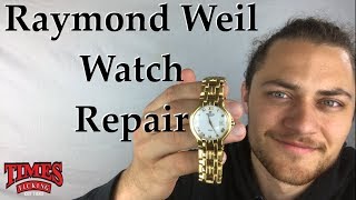 Steps To Fixing Your Raymond Weil Watch [upl. by Eemla]