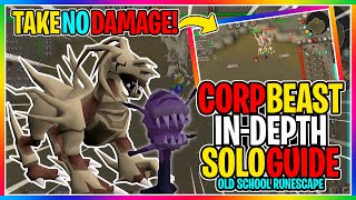 OSRS  How To Kill The Corporal Beast Without Taking Damage   EVERYTHING YOU NEED TO KNOW [upl. by Naoh]