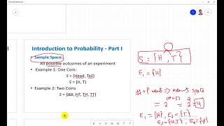 Introduction to Probability Part 1 in Arabic [upl. by Enyt]